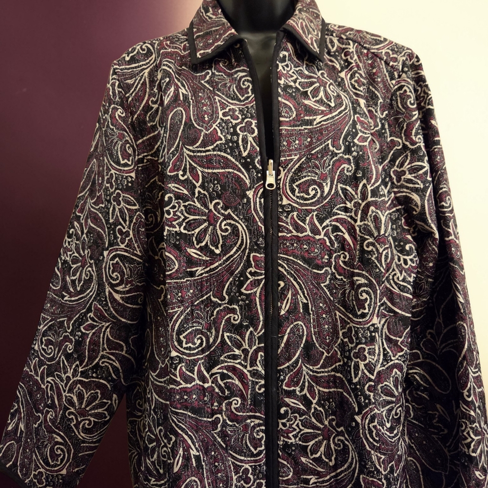 CJ Banks by Christopher & Banks Women's Patterned Jacket